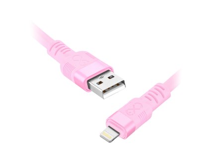 USB kabel Lightning Quick Charge 0,9M Pastelna