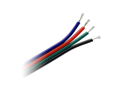RGB LED trakasti kabel 4x0,35mm? 25m
