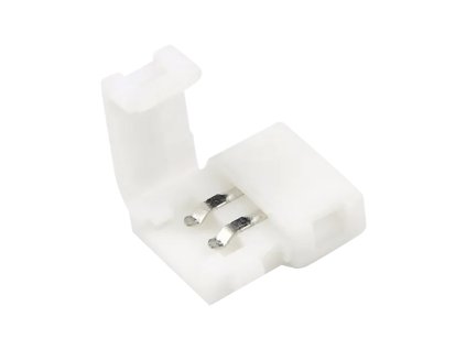LED konektor 8 mm brez kabla za trakove