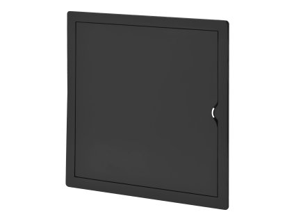 Črna revizijska vratca 30x30 cm