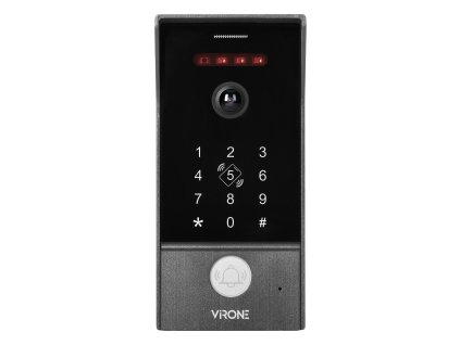 Zunanja video enota s kodo in RFID