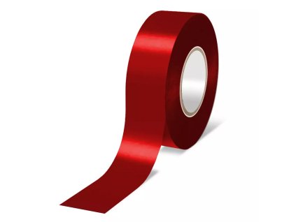 PVC elektroizolacijski trak rdeč 19mmx10m 12VTC1910 (Farba Červená)