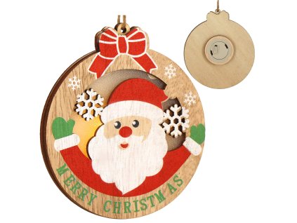 CA1281 BOŽIČNI OKRAS 9,5 x 10,5 CM