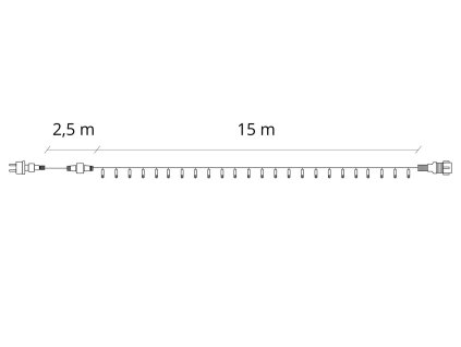 CL4080 BOŽIČNA RAZSVETLJAVA 300 LED