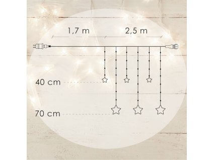 152601 cl4133 kurtyna gwiazdy 138 led M0