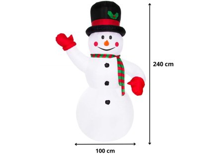 CL4055 LED SVETLOBNA DEKORACIJA "SNEŽAK" 240 CM