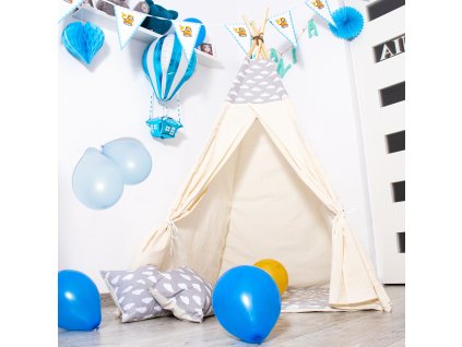 30208 tip15 namiot tipi chmury szary M0