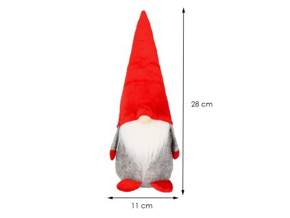 65918 ca0666 ozdoba swiateczna skrzat 25 cm M0