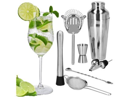 170300 ki0023 zestaw barmanski do drinkow shaker 8 elem M0
