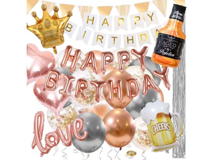 78530 ps0035 zestaw dekoracji urodzinowych M0