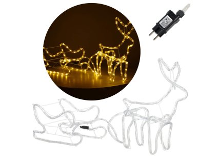 103372 cl4119 ozdoba swietlna renifer 144 led M0