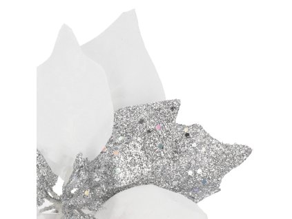 104308 ca1235 ozdoba swiateczna poinsettia 18 cm M0