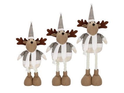 CA0317 BOŽIČNA DEKORACIJA "JELEN" 67 CM
