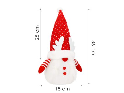 106769 ca1244 ozdoba swiateczna skrzat 36 x 18 cm M0