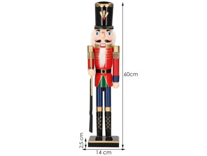 192343 ca0908 ozdoba swiateczna dziadek do orzechow 60 cm M0