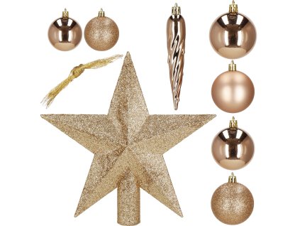 CA1144 SET BOŽIČNIH KROGEL 33 KOS.