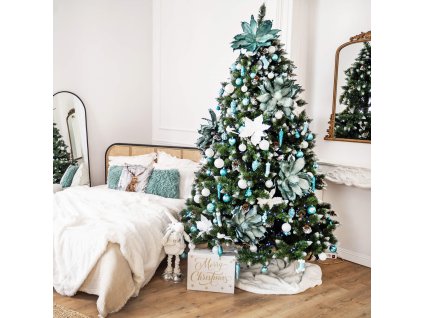 CA0846 BOŽIČNE KROGLE 6 CM 12 KOS.