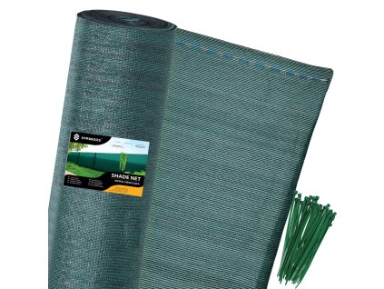 SN0037 ZELENA SENČILNA MREŽA 185 GSM 1,5 X 50 M 200 ZAPIRAL