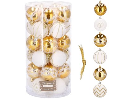 146651 ca0152 bombki choinkowe 7 cm 30 szt M0