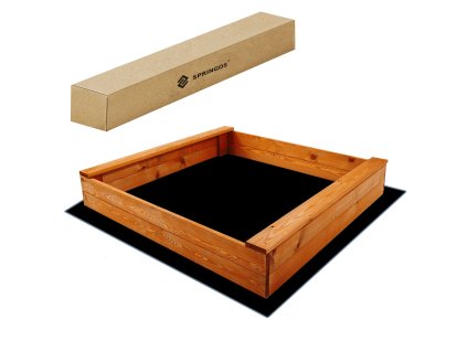 139055 sb120ie piaskownica drewniana 120x120 economy impregnowana M0