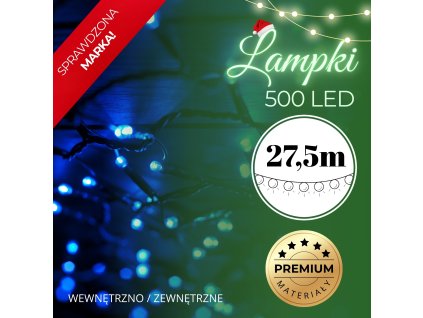 185587 cl0541 lampki choinkowe 500 led M0