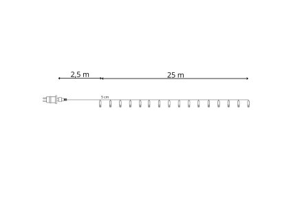 148585 cl0542 lampki choinkowe 500 led M0