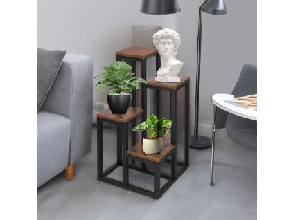153580 ga0209 kwietnik metalowy 34 x 34 x 68 cm M0