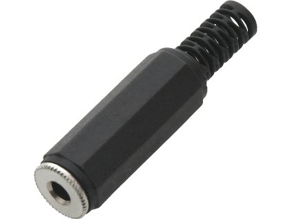 3,5 mm stereo avdio priključek za plastični kabel
