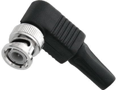 Plastični 90° kotni adapter BNC konektor