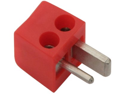 Rdeča zvočniška vijačna spona