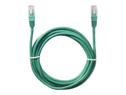 Omrežni kabel 0,5m zelen