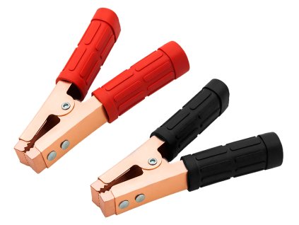 Akumulatorska klema 500A črna / rdeča