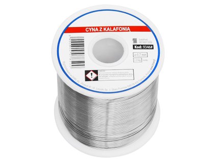 Spajkalna žica 0,70 mm / 1 kg s kolofonijo 9346#