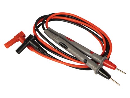 Multimeter testne kabli črni/rdeči