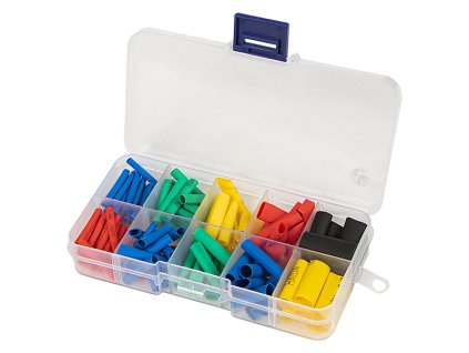 Komplet toplotno skrčljivih cevi 110 kos