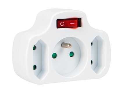 Podaljševalni kabel z izklopom, 3 vtičnice