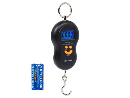 Potovalna tehtnica za prtljago do 50 kg srebrna