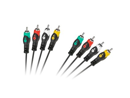Kabel 4RCA-4RCA 1,8 m Cabletech economic