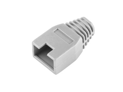 Pokrovček za konektor 8P8C (RJ45) siv