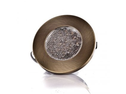 KOBI LED ploščata okrogla točkovna svetilka 19LED PATINA,230V KQCEPA