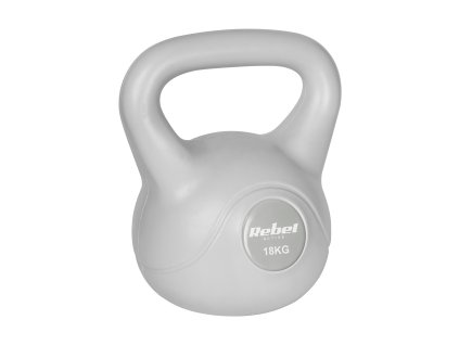kettlebell bitumiczny 18 kg szary rebel active edbc4e02425f41b582572191c1dca15b e53feb5a
