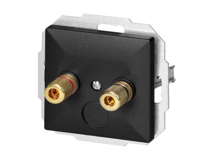 Priključek zvočnikov Pearl, PT-2PG, črna