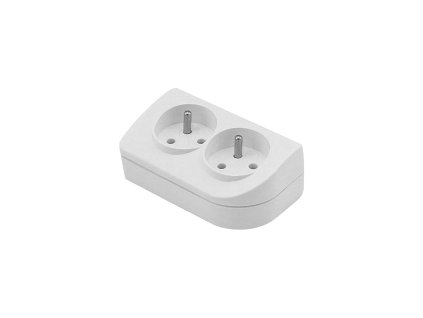 gniazdo przedluzacza x 2 z uziemieniem biale gn 20 2d3754340b014a0d97888c5978292b5e caa278e8