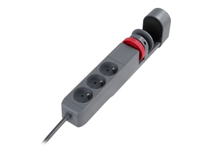 Namizni razdelilec 3-kratni 2P+Z, 1,5M H05VV-F 3x1,5mm?, 2xUSB+1 tipa C