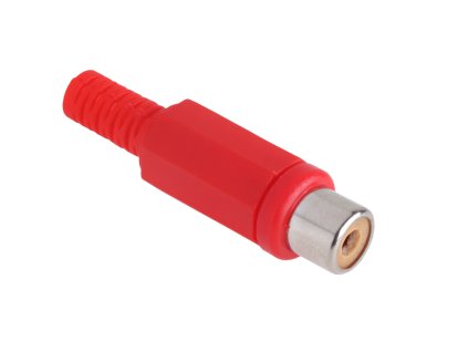 gniazdo rca na kabel czerwone 6aa06b5e724844e9a153322199e68217 ec2b67a8