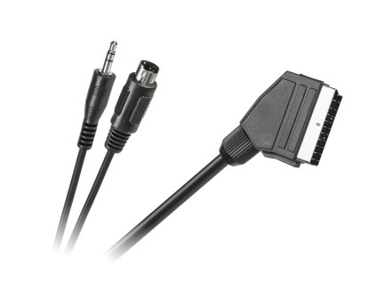 Kabel EURO-SVHS + JACK 3.5 5m