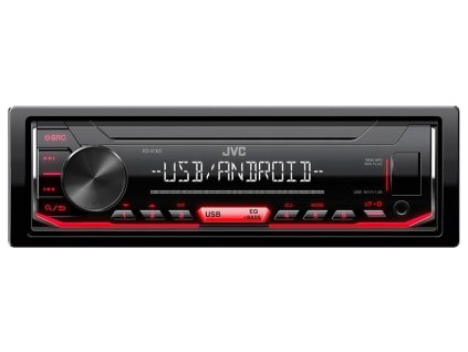 Avtoradio KDX-162 USB RDEČA