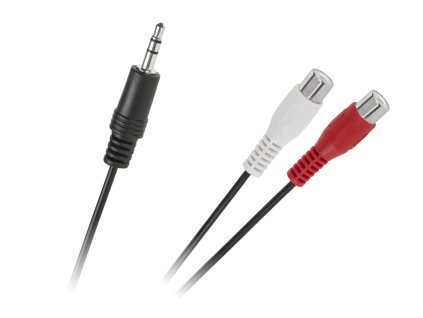 kabel jack 3 5 wtyk 2 gniazda rca 25cm b01394e325724808ad55f67224f68435 167e248e