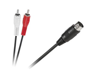 Kabel DIN5 - 2RCA 1,2m KPO2792-1,2