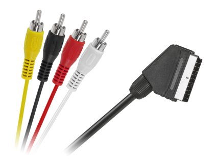 SCART - 4RCA 1,5m KPO2770
